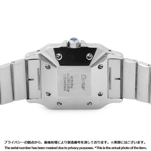 カルティエ サントスガルベ LM 1036288 SS/K18イエローゴールド Cartier 腕時計 白文字盤