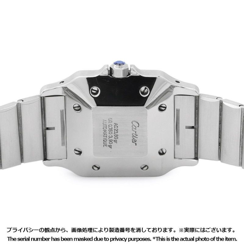 カルティエ サントスガルベ LM 1036288 SS/K18イエローゴールド Cartier 腕時計 白文字盤