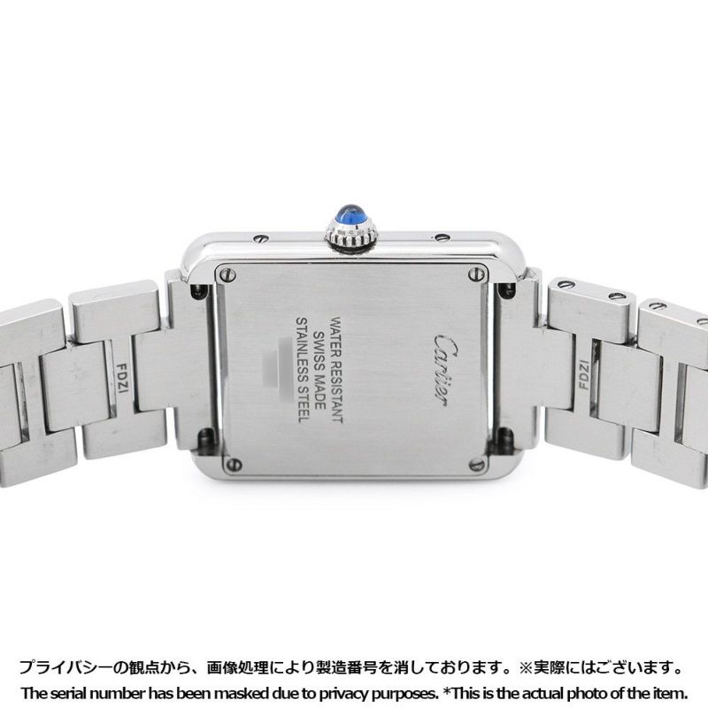 カルティエ タンクソロ SM W5200013 Cartier 腕時計 ウォッチ レディース シルバー文字盤