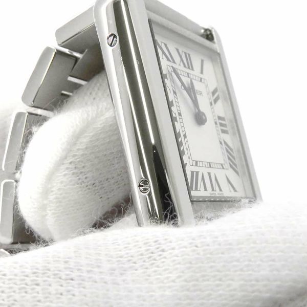 カルティエ タンク ソロ SM W5200013 Cartier 腕時計 ウォッチ レディース シルバー文字盤