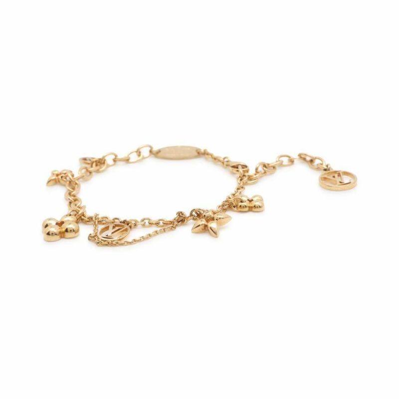ルイヴィトン ブレスレット ブラスレ・ブルーミング M64858 LOUIS VUITTON アクセサリー モノグラム・フラワー