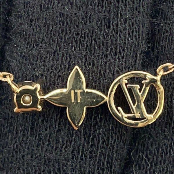 ルイヴィトン ネックレス プティ ルイ メタル/ラインストーン M00368 LOUIS VUITTON アクセサリー