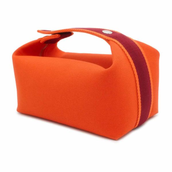 エルメス ボリードポーチ　PM 小物入れ フェルト ブラック✖️レッド ポーチ 《ボリード》 ミニ | Hermès - エルメス-公式サイト