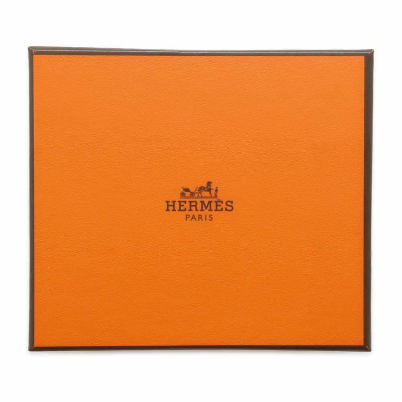 エルメス 三つ折り財布 ベアン コンビネ ブラック/ゴールド金具 エプソン W刻印 HERMES 財布 黒