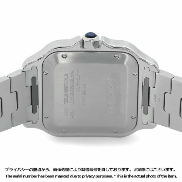 カルティエ サントス ドゥ カルティエ LM WSSA0009 Cartier 腕時計 シルバー文字盤