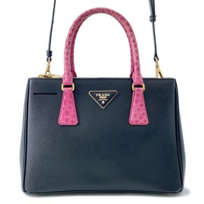 プラダ ハンドバッグ サフィアーノ レザー 1BA113 PRADA 2WAY
