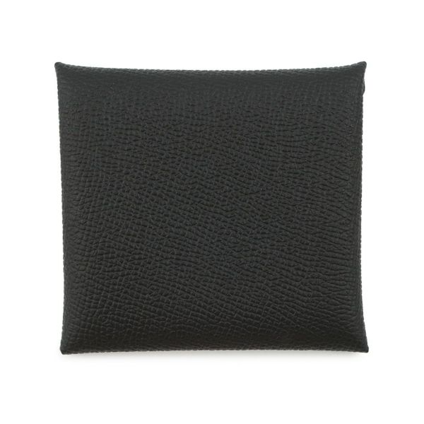 エルメス コインケース バスティア ブラック エプソン W刻印 HERMES 財布 黒