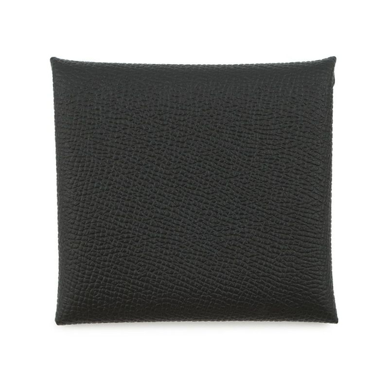 エルメス コインケース バスティア ブラック エプソン W刻印 HERMES 財布 黒