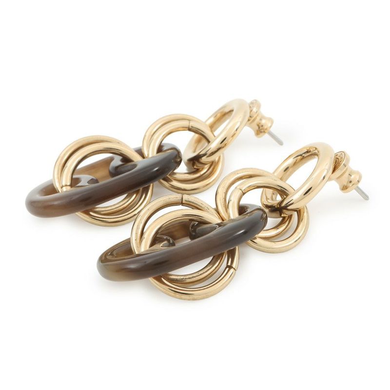 エルメス ピアス ユリディスPM バッファローホーン HERMES アクセサリー