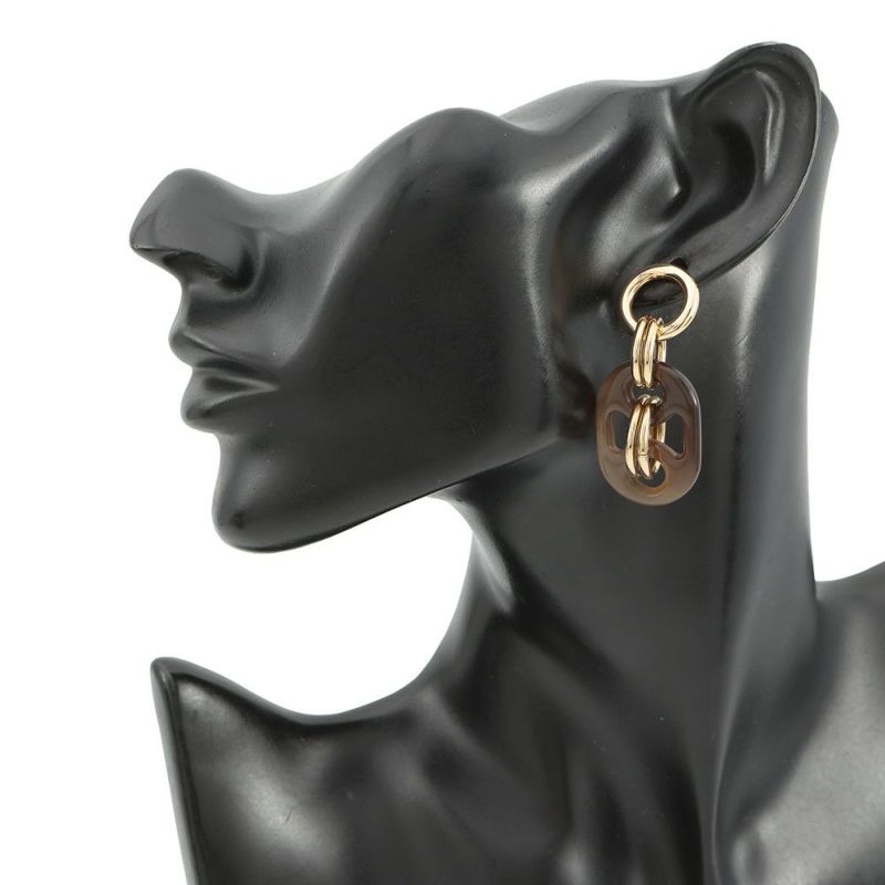 エルメス ピアス ユリディスPM バッファローホーン HERMES アクセサリー