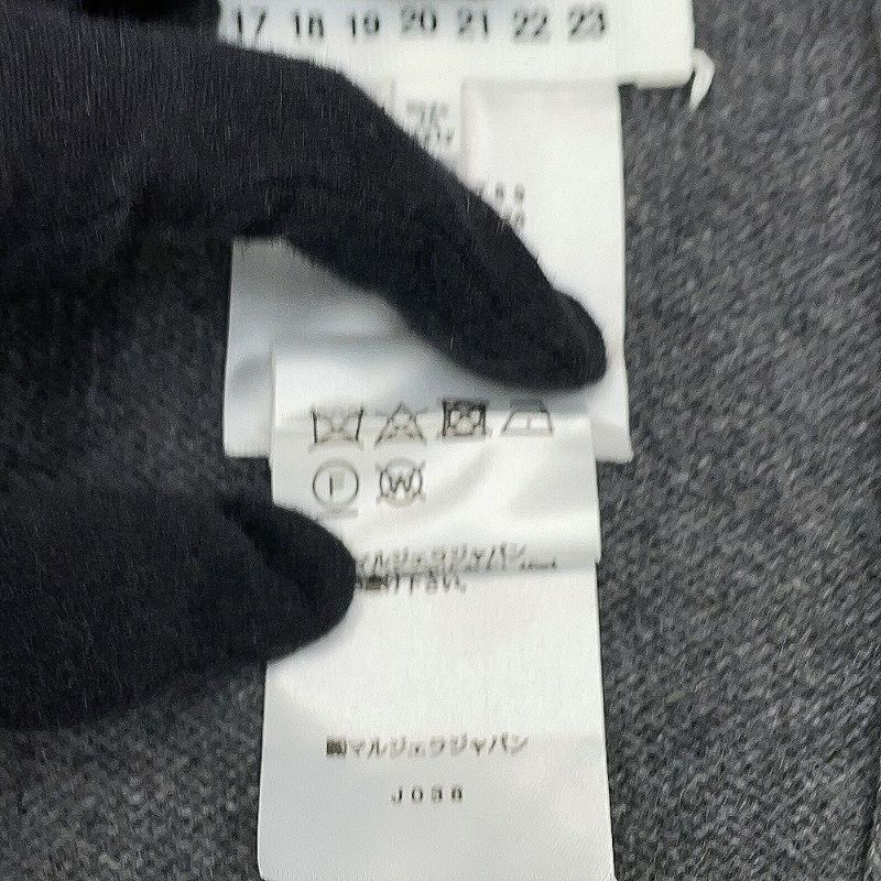 メゾンマルジェラ カーディガン Vネック カシミヤ メンズサイズL SI1HA0011S17783 Maison Margiela