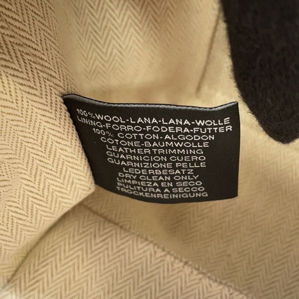 エルメス ポーチ ブリッド・ア・ブラックPM オカレ フォーヴ/シルバー金具 ウール HERMES ポーチ