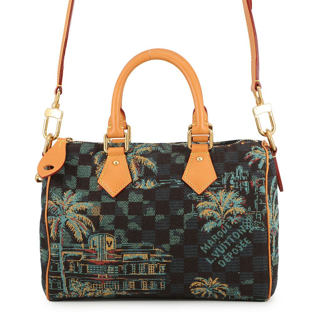 ルイヴィトン ハンドバッグ ダミエ・パームツリー スピーディ・バンドリエール25 N00225 LOUIS VUITTON 2way
