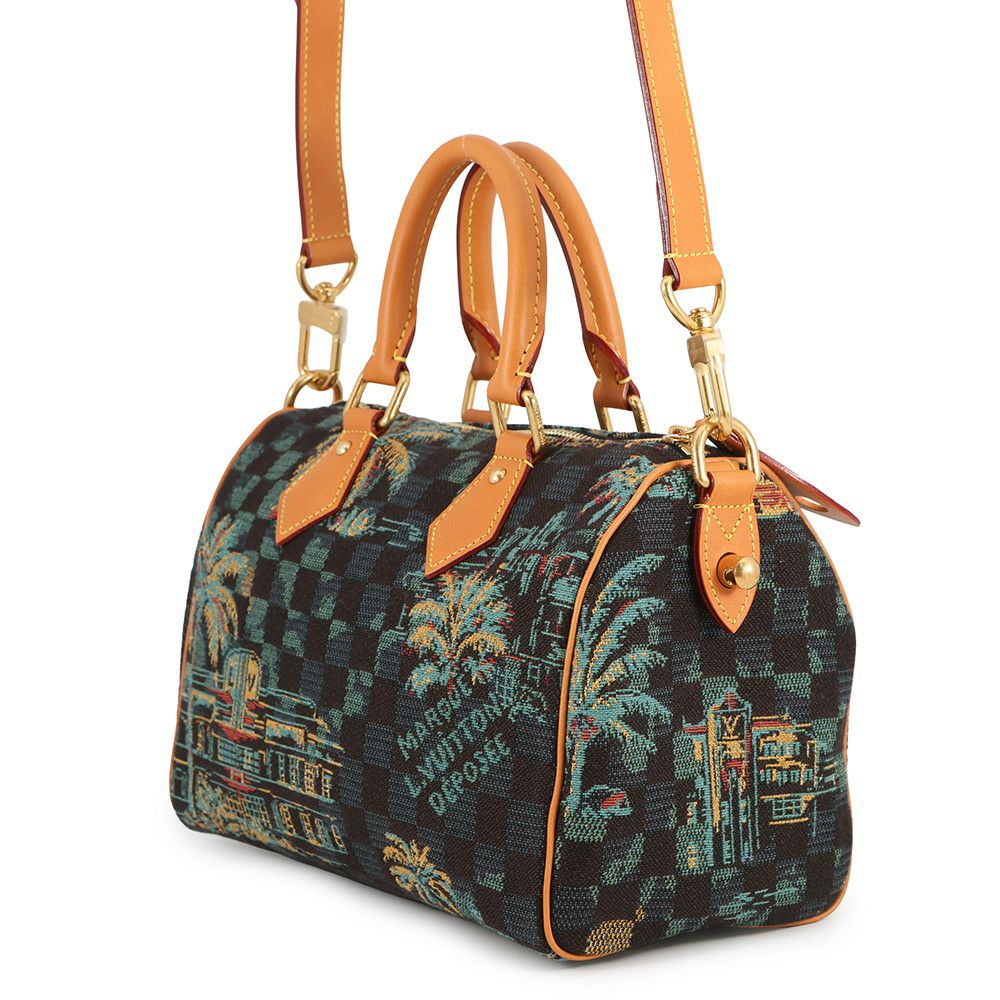 ルイヴィトン ハンドバッグ ダミエ・パームツリー スピーディ・バンドリエール25 N00225 LOUIS VUITTON 2way