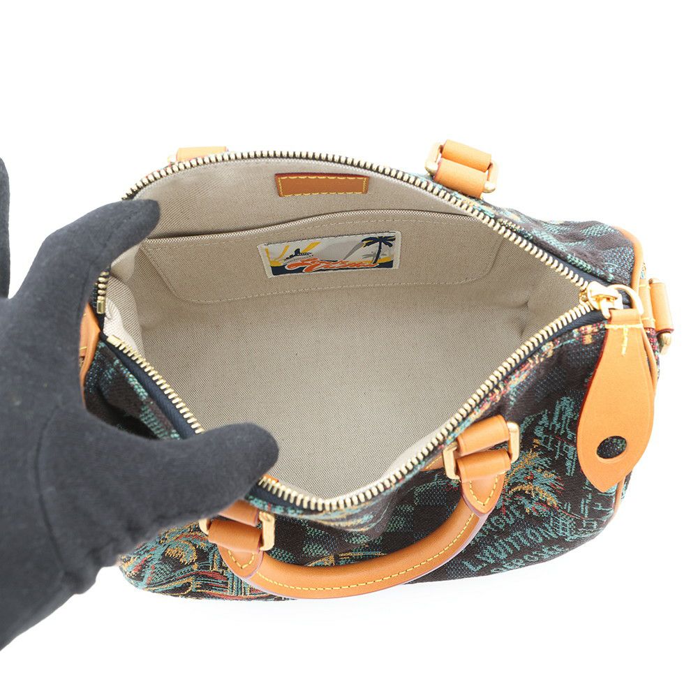 ルイヴィトン ハンドバッグ ダミエ・パームツリー スピーディ・バンドリエール25 N00225 LOUIS VUITTON 2way