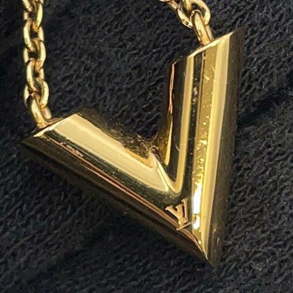 ルイヴィトン ネックレス エセンシャルV M61083 LOUIS VUITTON アクセサリー LVロゴ