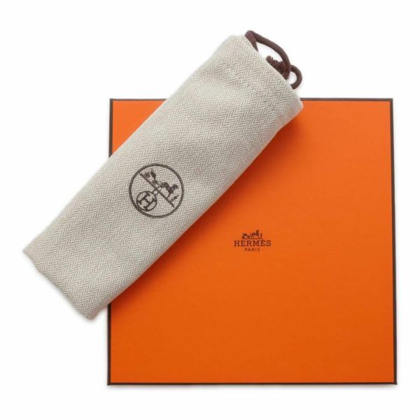 エルメス ショルダーストラップ クルー メドール ゴールド/シルバー金具 スイフト W刻印 HERMES　ストラップ