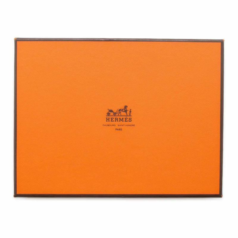 エルメス 長財布 ドゴンGM デュオ ブラック/シルバー金具 トゴ □H刻印 HERMES 財布 黒