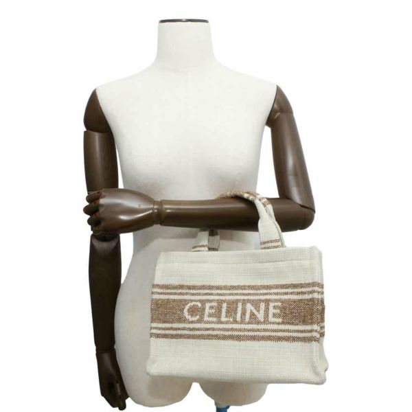 セリーヌ ハンドバッグ カバ タイス スモール ロゴ キャンバス 199162 CELINE 2wayショルダー