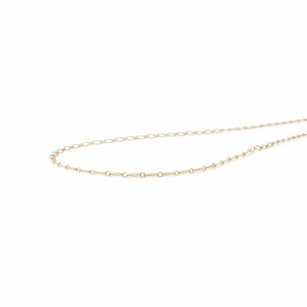 ティファニー ゴールド オーバル リンク ネックレス チェーン YO40 ティファニー ネックレス オーバルリンク チェーン ネックレス