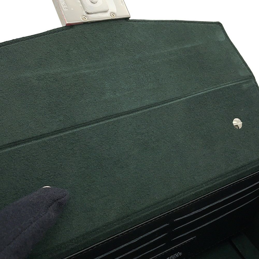 フェンディ ショルダーバッグ ソフトトランク バゲット レザー 7VA565 FENDI マークジェイコブスコラボ 黒