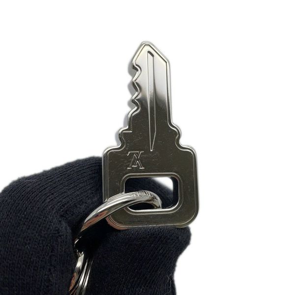 ルイヴィトン キーホルダー トラベルパドロック キーリング メタル/レザー M67119 LOUIS VUITTON バッグチャーム