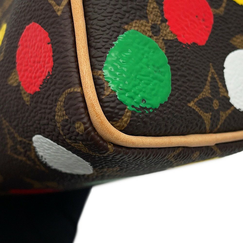 ルイヴィトン ハンドバッグ モノグラム/ペインティッド ドット LV X YK ナノ・スピーディ M81979 ヴィトン 2way 草間彌生