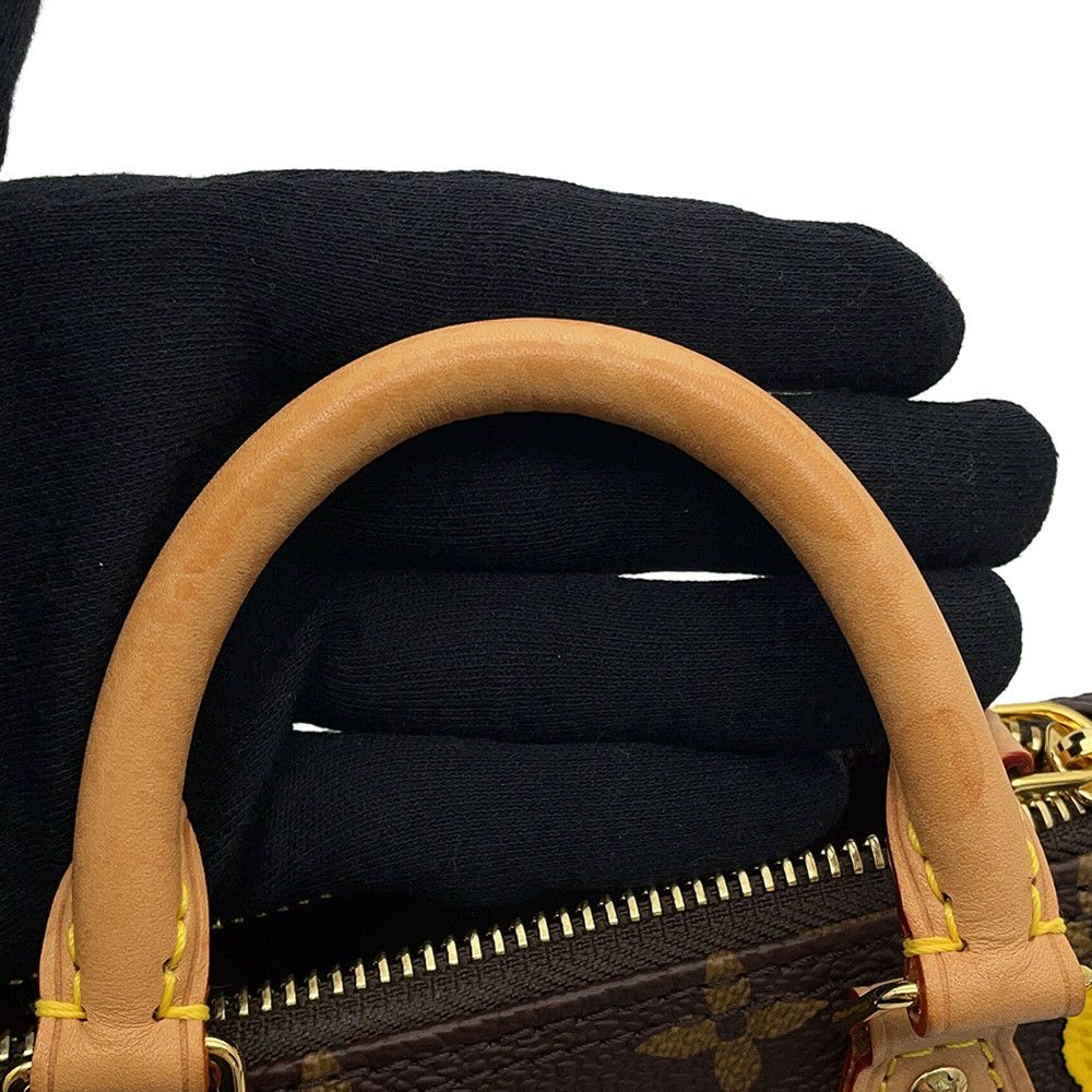 ルイヴィトン ハンドバッグ モノグラム/ペインティッド ドット LV X YK ナノ・スピーディ M81979 ヴィトン 2way 草間彌生