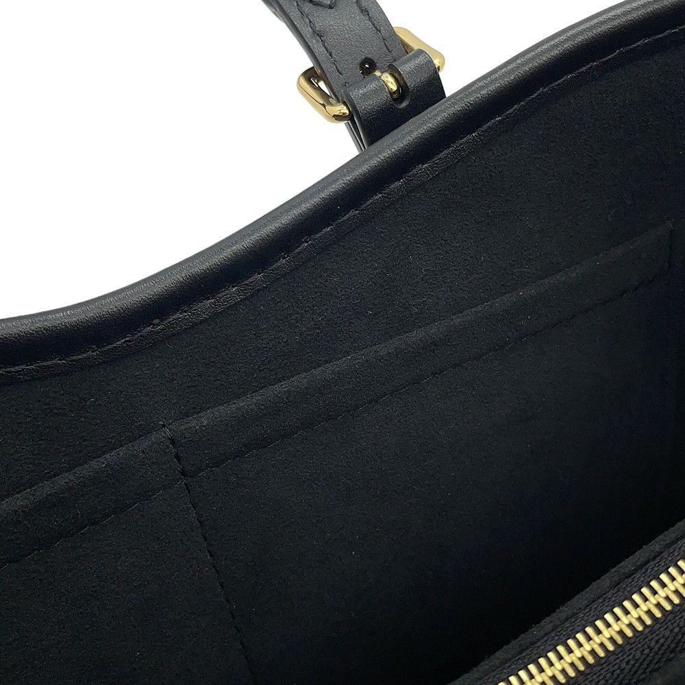 ルイヴィトン ハンドバッグ モノグラム・アンプラント バビロン・トートPM M11393 2wayショルダーバッグ 黒 ブラック