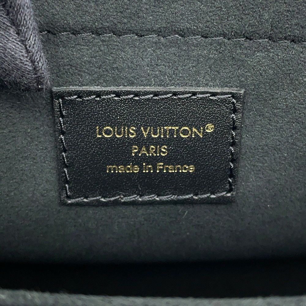 ルイヴィトン ハンドバッグ モノグラム・アンプラント バビロン・トートPM M11393 2wayショルダーバッグ 黒 ブラック