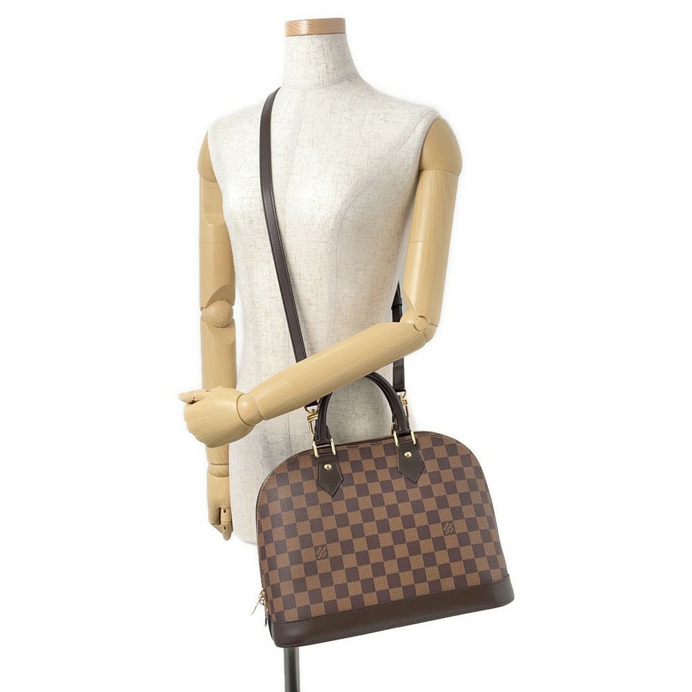 ルイヴィトン ハンドバッグ ダミエ・エベヌ アルマPM N53151 LOUIS VUITTON ヴィトン バッグ