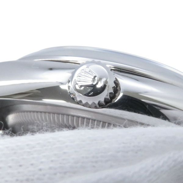 ロレックス オイスターパーペチュアル デイト 115200 ランダムシリアル ルーレット シルバー文字盤