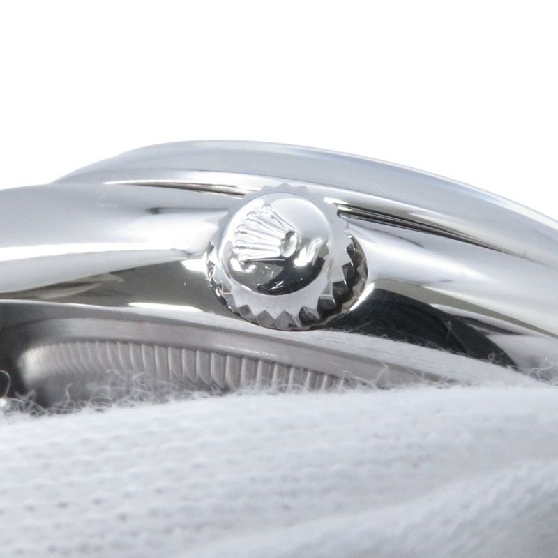 ロレックス オイスターパーペチュアル デイト 115200 ランダムシリアル ルーレット シルバー文字盤