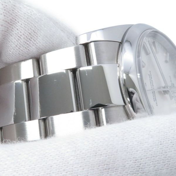 ロレックス オイスターパーペチュアル デイト 115200 ランダムシリアル ルーレット シルバー文字盤