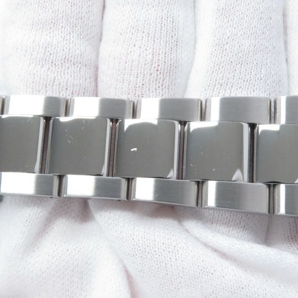 ロレックス オイスターパーペチュアル デイト 115200 ランダムシリアル ルーレット シルバー文字盤