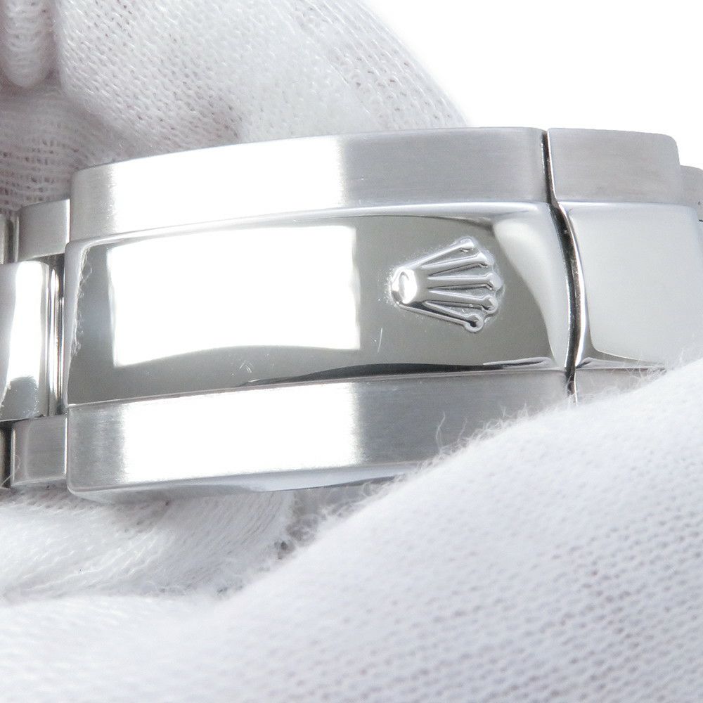 ロレックス オイスターパーペチュアル デイト 115200 ランダムシリアル ルーレット シルバー文字盤