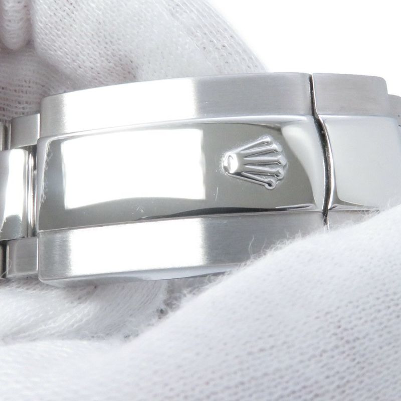 ロレックス オイスターパーペチュアル デイト 115200 ランダムシリアル ルーレット シルバー文字盤