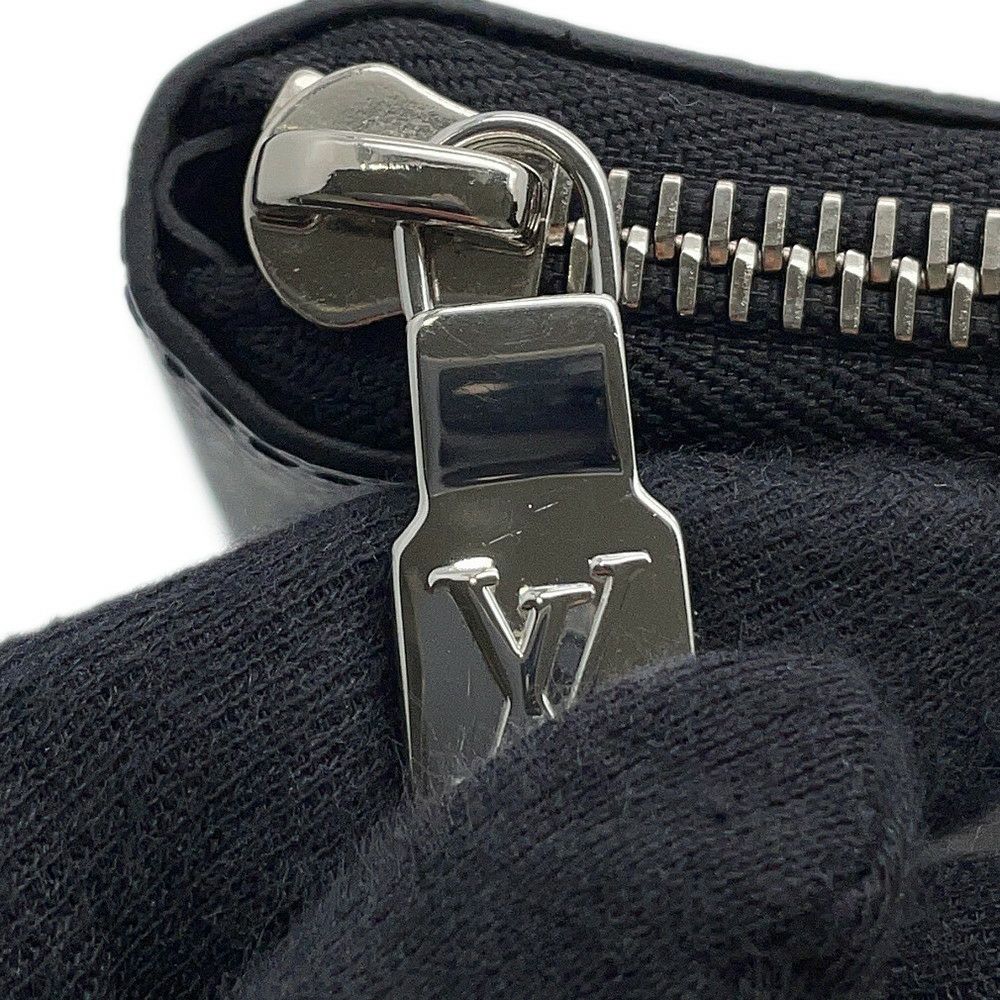 ルイヴィトン 長財布 ダミエ・グラフィット ジッピーウォレット・ヴェルティカル N63095 メンズ 黒