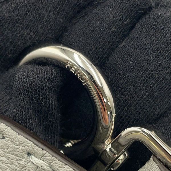 フェンディ ハンドバッグ ミニ ピーカブー セレリア レザー パイソン 8BN244 FENDI バッグ 2WAYショルダーバッグ