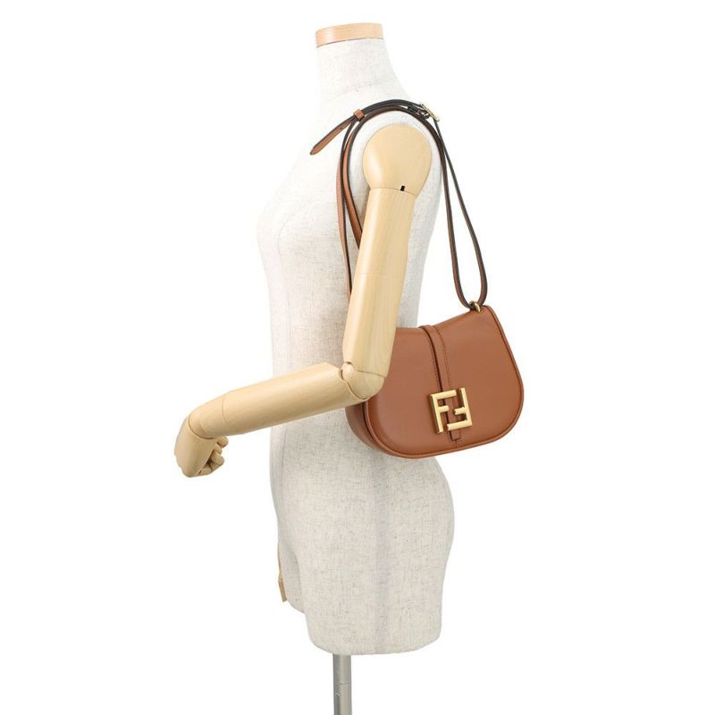 フェンディ ショルダーバッグ カモン スモール FFモチーフ レザー 8BS082 FENDI バッグ 2way
