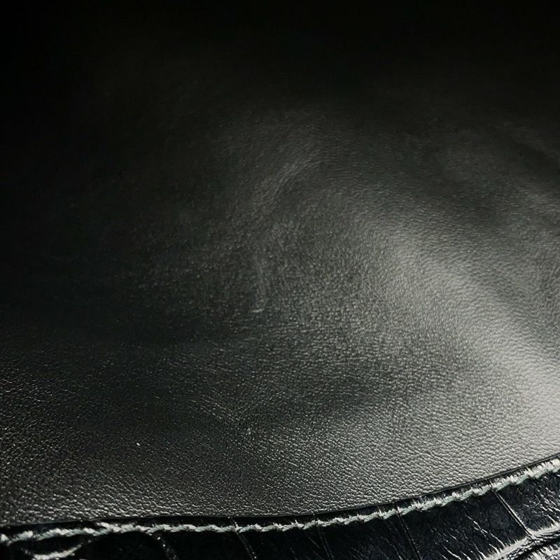 バレンシアガ ハンドバッグ ロデオ ミディアム クロコダイル型押し 789772 BALENCIAGA 2wayショルダーバッグ 黒