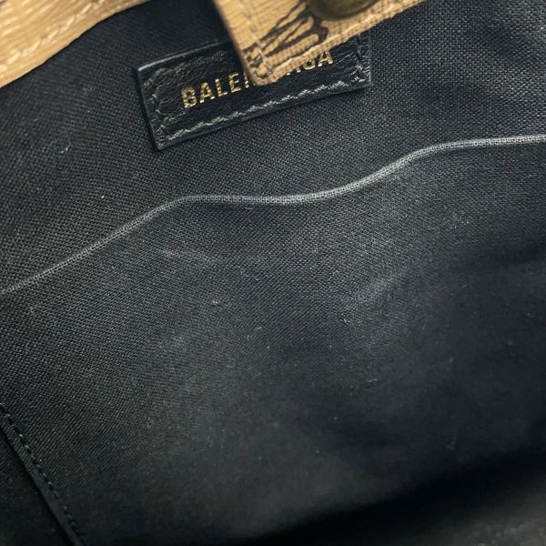 バレンシアガ ハンドバッグ ラージ ショッピングバッグ ロゴ PVC/レザー 693805 BALENCIAGA 2way
