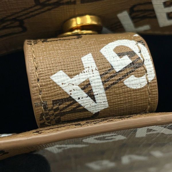 バレンシアガ ハンドバッグ ラージ ショッピングバッグ ロゴ PVC/レザー 693805 BALENCIAGA 2way