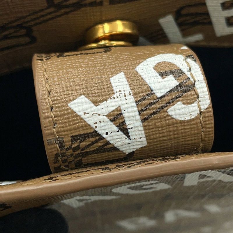 バレンシアガ ハンドバッグ ラージ ショッピングバッグ ロゴ PVC/レザー 693805 BALENCIAGA 2way