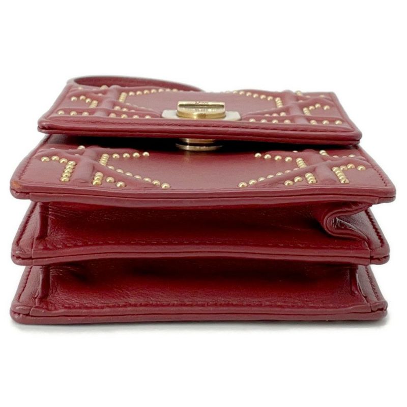 ディオール チェーンショルダーバッグ ディオラマ スタッズ レザー Christian Dior