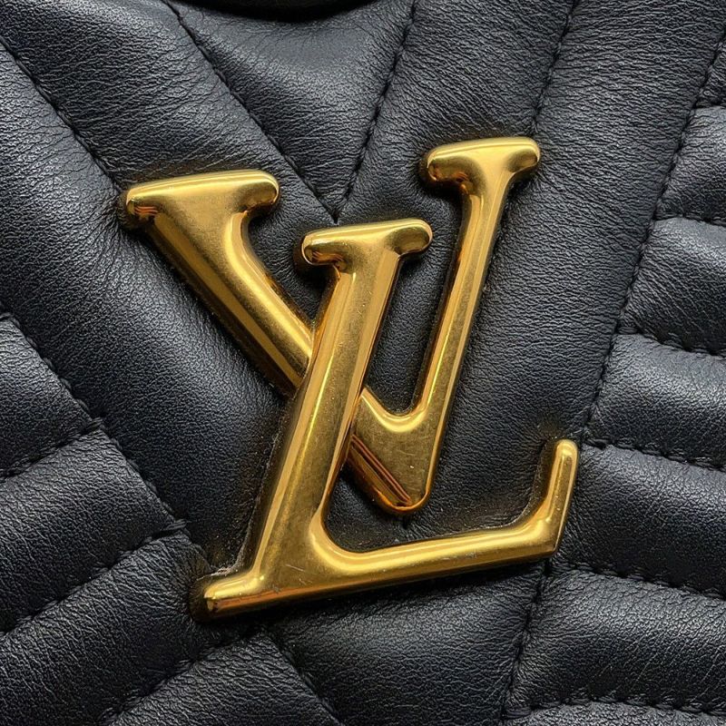 ルイヴィトン ショルダーバッグ カーフレザー ニューウェーブ ハートバッグ M52796 ヴィトン 2way ブラック 黒