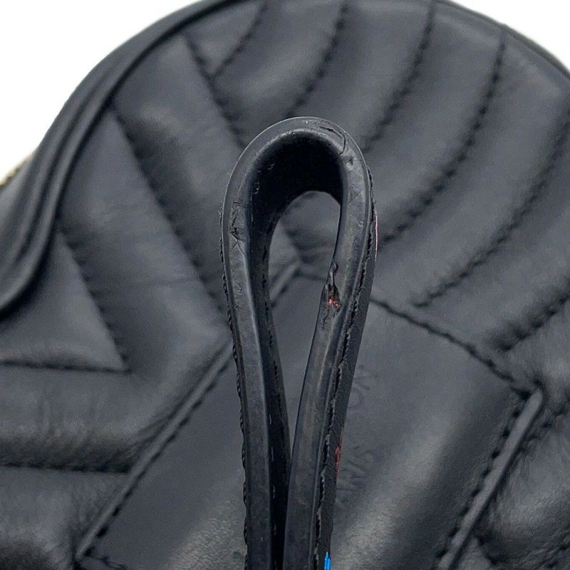 ルイヴィトン ショルダーバッグ カーフレザー ニューウェーブ ハートバッグ M52796 ヴィトン 2way ブラック 黒