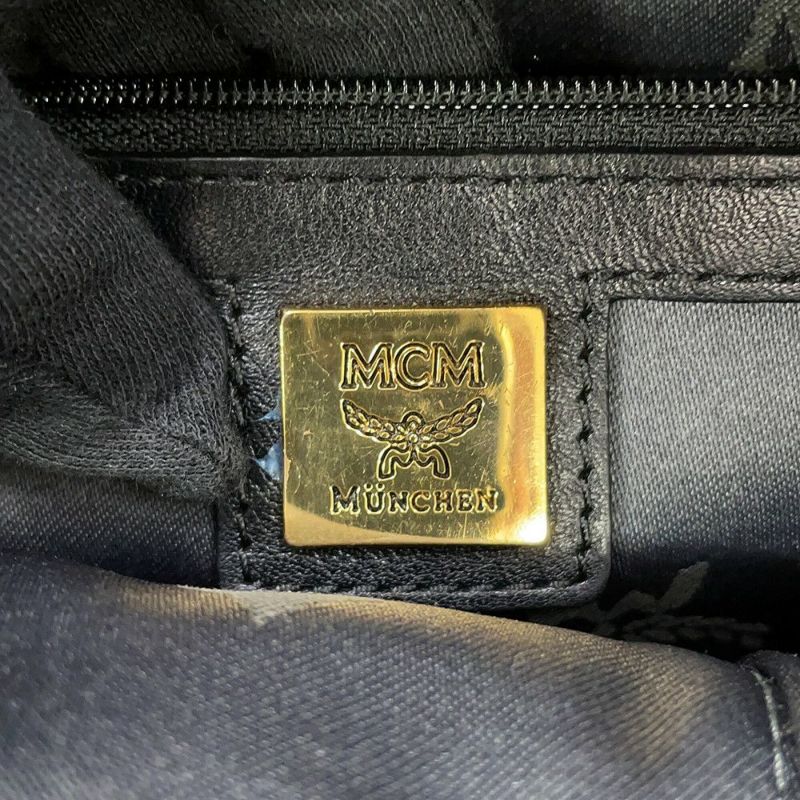 エムシーエム リュックサック ヴィセトス スタークブロック スタッズ バックパック レザー MMK5SVE52PK001 MCM バッグ