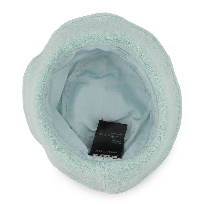 ミュウミュウ ハット ロゴ コットン サイズS MIUMIU 帽子