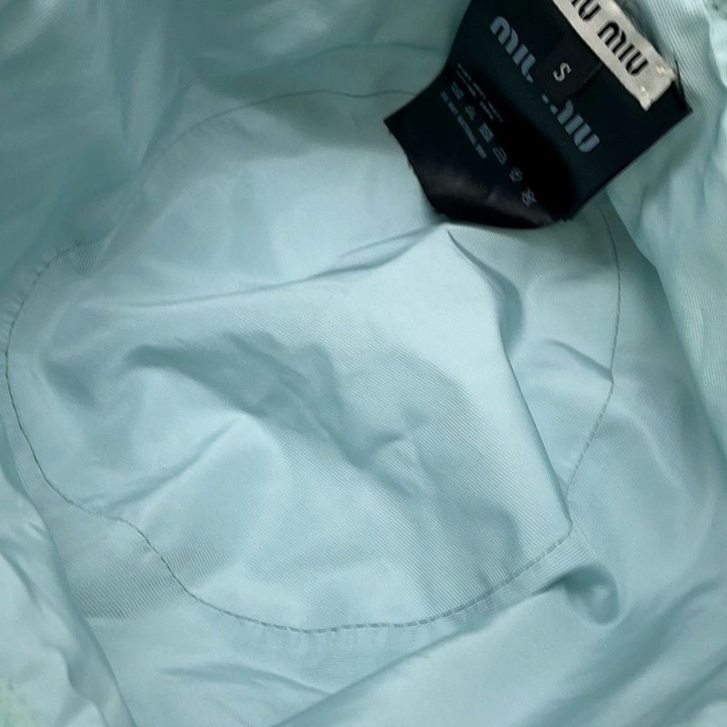 ミュウミュウ ハット ロゴ コットン サイズS MIUMIU 帽子